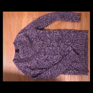 Purple flecked Ann Taylor sweater